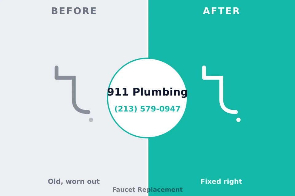 Before and after: plumbing repair Stepping Stone, CO